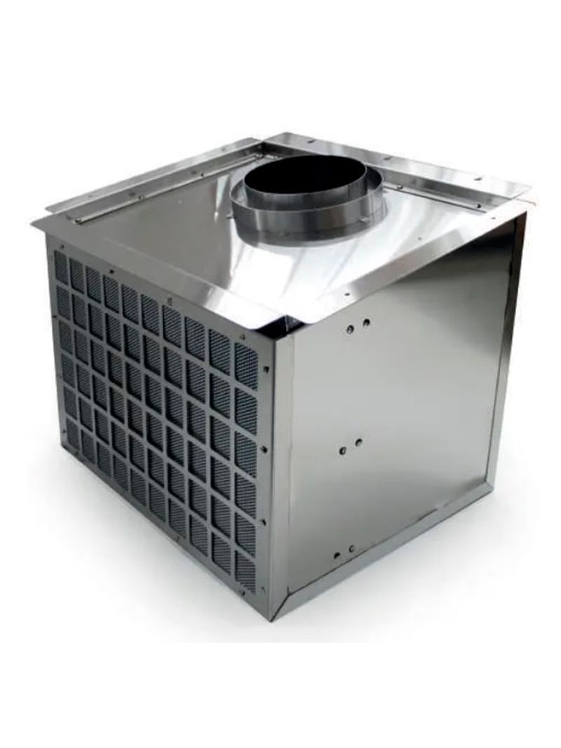 Permite usar Motores Externos para uma redução ainda maior do nível de ruído no ambiente ao cozinhar. Os motores da coifa são realocados nos kits para aplicação interna ou externa, vendidos separadamente.