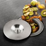 A Lixeira de Sobrepor Franke permite descarte rápido e discreto, com acabamento em inox e design sofisticado que valoriza o projeto.