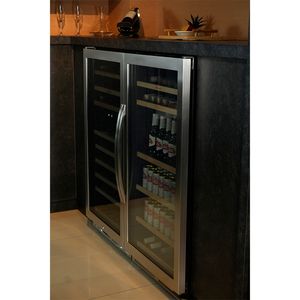 Cervejeira Beer Center Debacco 265L Inox/Porta de Vidro Abertura para Direita