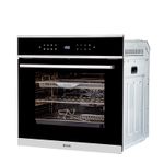 O modo assar permite preparar alimentos delicados em até 3 grelhas simultaneamente, com distribuição uniforme de calor e resultados homogêneos em todos os níveis.