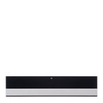 Gaveta Aquecida Mista Crissair 22L 60cm em inox e vidro preto, ideal para aquecer, manter pratos na temperatura ideal e trazer mais praticidade e sofisticação à cozinha.