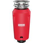 Triturador de Resíduos Alimentares Franke Slim 100 1 HP, com câmara de 860 ml e design compacto.