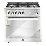 O Fogão Zafira tem 90cm que unem sofisticação, robustez e design marcante na cozinha.