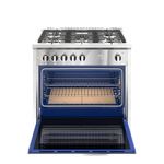 Forno de 97 litros com amplo espaço para grandes receitas.