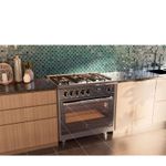 Acendimento elétrico integrado aos manípulos para ignição prática, rápida e segura dos queimadores.