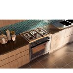 Trempes em ferro fundido com estrutura contínua que permite deslizar as panelas com estabilidade e segurança.