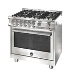 Estrutura em aço inox 304/430 texturizado com maior teor de níquel e cromo, que amplia a resistência à corrosão.