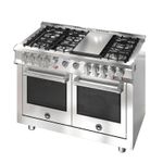 Estrutura em aço inox 304/430 texturizado com maior teor de níquel e cromo, que amplia a resistência à corrosão.