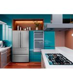 Compõe conjuntos com os demais produtos da linha Tecno Original com o mesmo design e puxadores retangulares.