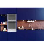 Embutimento em torre podendo ser instalado junto aos fornos TECNO TK38 e TO73 integrados em uma torre horizontal ou vertical.