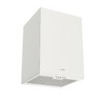 Coifa de Ilha Tramontina Square Isla com 40cm de largura e acabamento em aço inox.