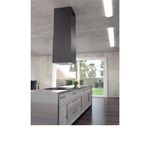 Conforto acústico com baixo nível de ruído que mantém a cozinha silenciosa e agradável durante o uso.