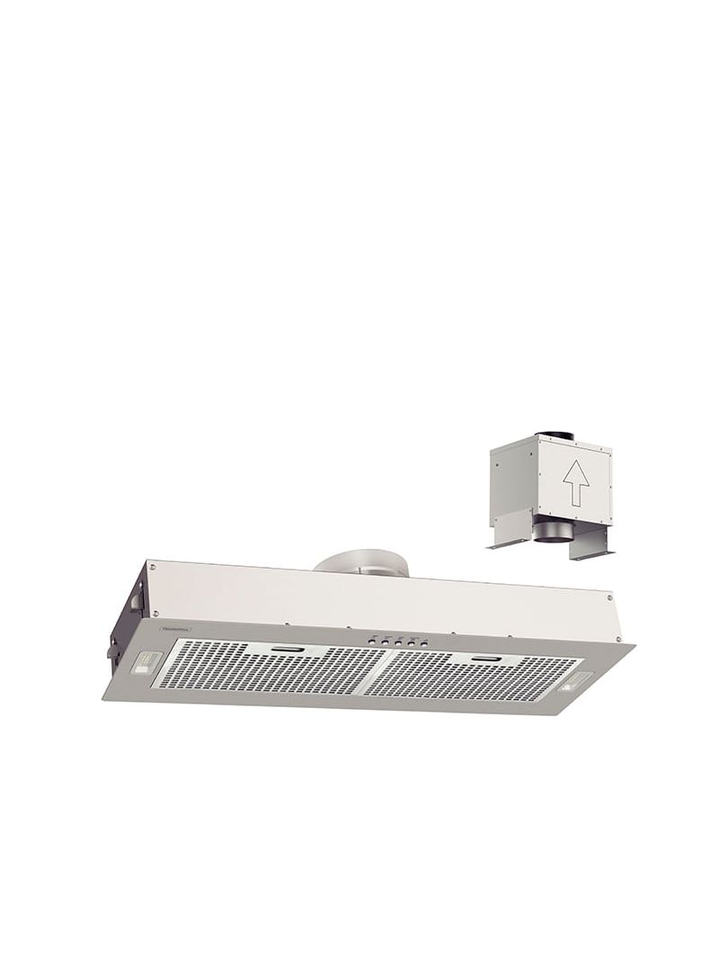 Coifa de Embutir Split Tramontina Incasso com 75 cm e acabamento em inox.