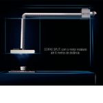 Motor pode ser instalado até 6 metros da coifa (extensão inclusa) ou até 12 metros com extensão adicional vendida separadamente, reduzindo o ruído e garantindo mais conforto no ambiente.