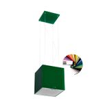 Coifa de Ilha Suspensa Tramontina Cube Isla Silent Smart 40 cm, com acabamento disponível em diversas cores para combinar com o seu estilo.