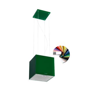 Coifa de Ilha Suspensa Tramontina Cube Silent Smart 40cm Cores