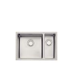 Cuba Dupla Tramontina Quadrum Prime 66cm com acabamento em inox.