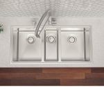 uba Tripla Tramontina Quadrum 97 cm em inox, mais praticidade com organização inteligente.