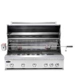 Rotisserie que proporciona assados giratórios uniformes, com preparo mais suculento e acabamento perfeito.