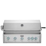 Churrasqueira de Embutir a Gás Tecno Professional 4 Queimadores + 1 Sear e Infrared 100cm Inox.