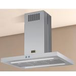 Aço inox escovado com superfície lisa e não porosa que facilita a limpeza e mantém a coifa sempre impecável.
