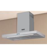 Aço inox escovado com superfície lisa e não porosa que facilita a limpeza e mantém a coifa sempre impecável.