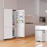 Integração perfeita à marcenaria com design de embutir que valoriza o ambiente e proporciona uma cozinha mais elegante, harmoniosa e sofisticada.