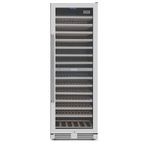 Adega Tecno Professional de 60cm com abertura para direita e em inox escovado.