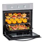 Ventilação por convecção permite preparar diferentes alimentos sem misturar sabores ou aromas, reduzindo em até 25% o tempo de preparo.