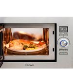 8 receitas programadas ajustam automaticamente o tempo de preparo conforme o peso dos alimentos para mais praticidade no dia a dia.