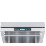 Painel Touch elegante, sem frestas e todo acionado por toque. Controla facilmente todas as funções e informa caso a gaveta fique aberta ou ocorra alteração de temperatura por queda de energia.