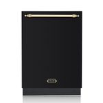 Lava Louças de Embutir Tall Tub Tecno Vintage 16 Serviços com acabamento em Preto Fosco.