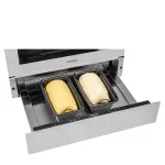 Função levedar alimentos que permite fermentar pães bolos e preparar iogurtes com controle de tempo e temperatura.Função levedar alimentos que permite fermentar pães bolos e preparar iogurtes com controle de tempo e temperatura.