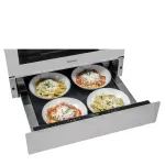Função manter alimentos aquecidos que preserva a temperatura ideal até o momento de servir.