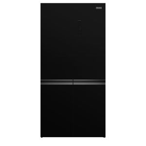 Refrigerador Side By Side Multidoor Franke Maris 600 L Inox Vidro Preto