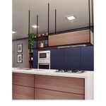 Design que integra tecnologia e elegância para valorizar cozinhas modernas e bem planejadas.