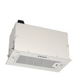 Coifa de embutir no móvel Tramontina Incasso com 51cm de largura 110 V acabamento em aço inox design robusto e motor silencioso.